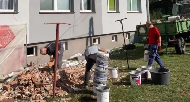 Głębowice po wybuchu. Mieszkańcy powoli wracają do domów