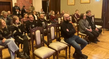 Jazz zamiast obrad. Koncert w sali sesyjnej Rady Powiatu Wołowskiego