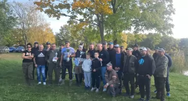 Czesław Lisiecki wygrał zawody wędkarskie w Wołowie. Na Gliniankach złowiono tołpygę ważącą 27 kg