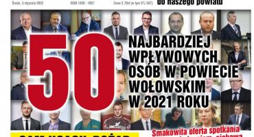 W najnowszym wydaniu: 50 najbardziej wpływowych osób w powiecie wołowskim w 2021 roku